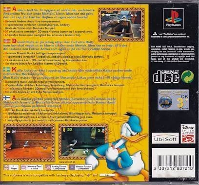 Donald Duck Quack Attack - PS1 (B Grade) (Genbrug)